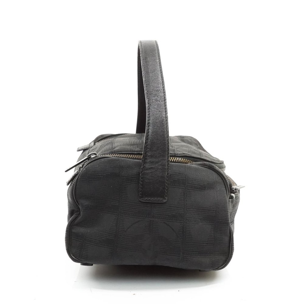 Auth Chanel Cosmetic Pouch Nylon Black #13612C96 - Picture 6 of 14